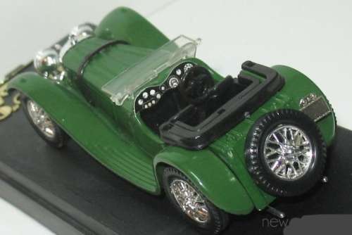 Jaguar SS100 Roadster 1938 Brit Racing Green 1/43 Solido NEW+boxed #5533 instant wheels