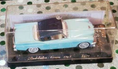 Studebaker Coupe 1957 mint green 1/43 Solido NEW+boxed  #5534 instant wheels