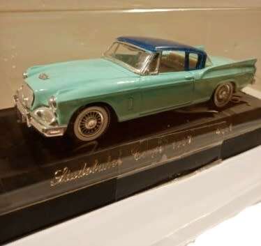 Studebaker Coupe 1957 mint green 1/43 Solido NEW+boxed  #5534 instant wheels