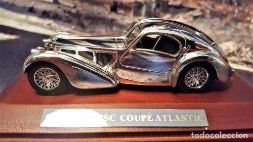 Bugatti 57SC Coupe Atlantic 1938 Chrome finish 1/43 IXO NEW+boxed  #5536 instant wheels