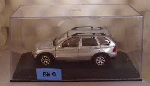 BMW X5 2005 silver 1/43 Norev NEW+boxed  #5539 instant wheels