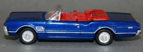 Oldsmobile Cutlass 442 Convertible 1966 blue 1/43 NewRay NEW+boxed #5541 instant wheels