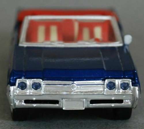 Oldsmobile Cutlass 442 Convertible 1966 blue 1/43 NewRay NEW+boxed #5541 instant wheels