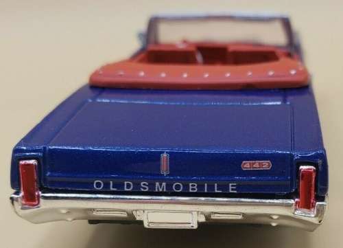Oldsmobile Cutlass 442 Convertible 1966 blue 1/43 NewRay NEW+boxed #5541 instant wheels