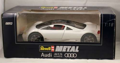 Audi Avus quattro 1999 white 1/18 Revell NEW+boxed  #8020 instant wheels