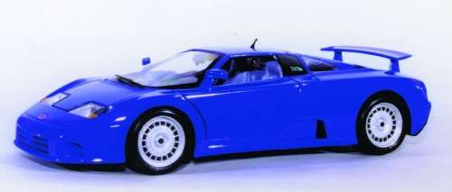 BUGATTI GB11 1991 blue 1/18 Bburago NEW+boxed  #8027 instant wheels