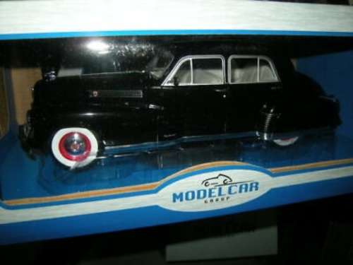 Cadillac Fleetwood Series 60 Sedan 1941 black 1/18 MGC-ModelCarGroupe NEW+boxed #8038 instant wheels