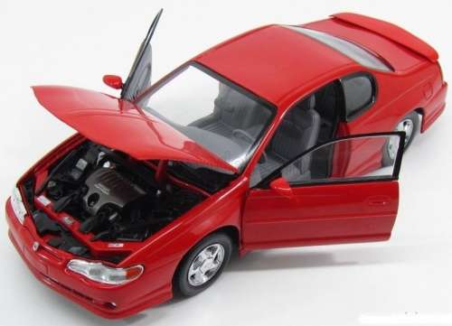 Chevrolet Monte Carlo `SS` 2000 red 1/18 SunStar NEW+boxed  #8049 instant wheels
