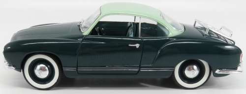 Volkswagen Karmann Ghia 1957 green 1/18 Solido NEW+showcased #8065 instant wheels