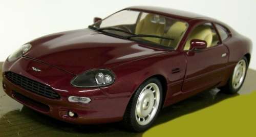Aston Martin DB7 2004 maroon 1/18 Guiloy NEW+DeLuxeShowcased  #8068 instant wheels