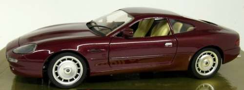 Aston Martin DB7 2004 maroon 1/18 Guiloy NEW+DeLuxeShowcased  #8068 instant wheels
