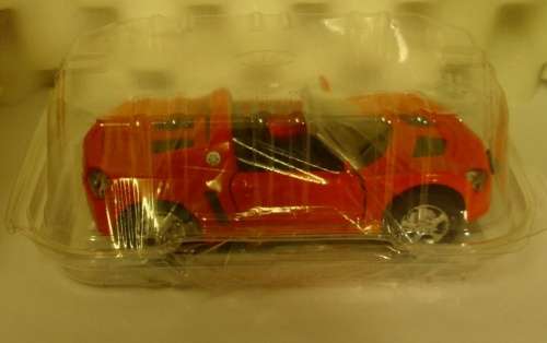 Opel Speedster Spyder 2001 orange 1/35 NewRay NEW+reblistered  #3502 instant wheels