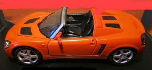 Opel Speedster Spyder 2001 orange 1/35 NewRay NEW+reblistered  #3502 instant wheels