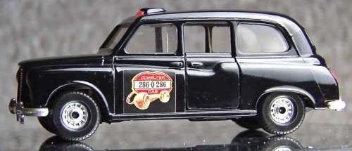 Austin FX4 London Taxi 1985 black 1/35 Corgi NEW+reblistered  #3504 instant wheels