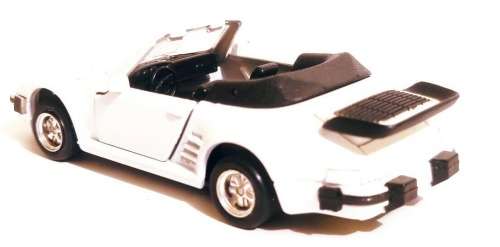 Porsche 911 turbo cabriolet 2004 white 1/36 CMC TOY NEW+reblistered  #3602 instant wheels