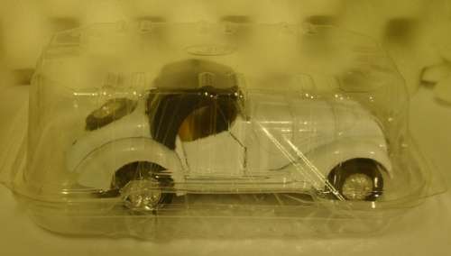 BMW 328 Roadster 1936 white 1/36 Welly NEW+reblistered  #3603 instant wheels