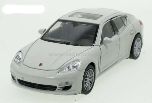 Porsche Panamera S 2009 white 1/38 Welly NEW+reblistered  #3806 instant wheels