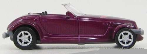 Plymouth Prowler (open) 1998 purple 1/38 Maisto NEW+reblistered  #3809 instant wheels