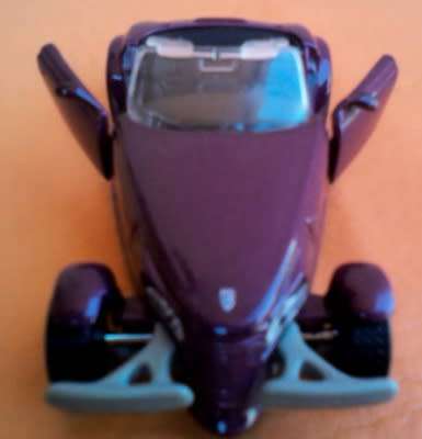 Plymouth Prowler (open) 1998 purple 1/38 Maisto NEW+reblistered  #3809 instant wheels