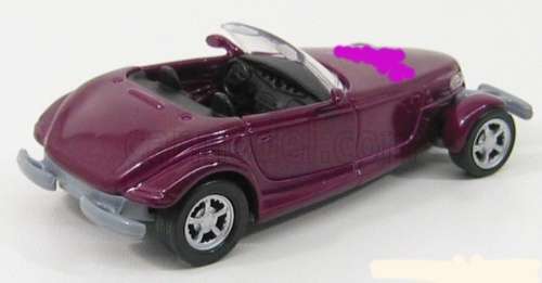 Plymouth Prowler (open) 1998 purple 1/38 Maisto NEW+reblistered  #3809 instant wheels