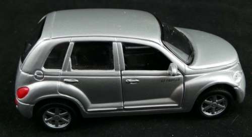 Chrysler GT Cruiser 2000 silver 1/38 Maisto NEW+reblistered  #3811 instant wheels