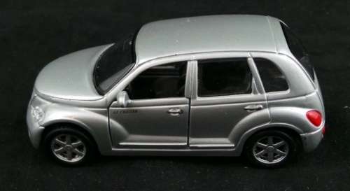 Chrysler GT Cruiser 2000 silver 1/38 Maisto NEW+reblistered  #3811 instant wheels