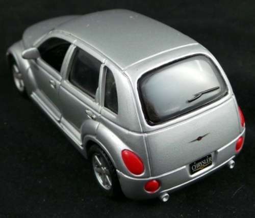 Chrysler GT Cruiser 2000 silver 1/38 Maisto NEW+reblistered  #3811 instant wheels