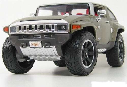 Hummer HX Sp.Edn.Concept 2009 green-matte 1/24 Maisto NEW+reblistered  #2297 instant wheels