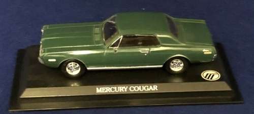 Ford Mercury Cougar Coupe 1987 green 1/43 IXO NEW+boxed  #5548 instant wheels