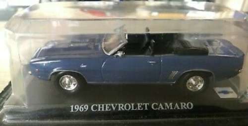 Chevrolet Camaro Convertible 1969 blue 1/43 IXO NEW+boxed  #5549 instant wheels