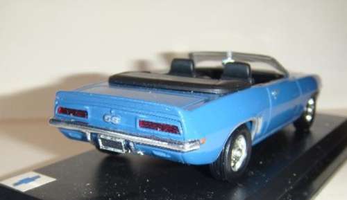 Chevrolet Camaro Convertible 1969 blue 1/43 IXO NEW+boxed  #5549 instant wheels