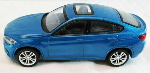 BMW X6 M 2016 blue-met 1/43 CMC Toy NEW+reblistered #5768 instant wheels