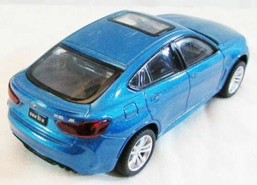 BMW X6 M 2016 blue-met 1/43 CMC Toy NEW+reblistered #5768 instant wheels