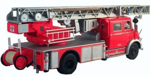 Mercedes L 1519 Swivel Ladder 1976 FireBrigade 1/43 IXO NEWinBlister #5558 instant wheels