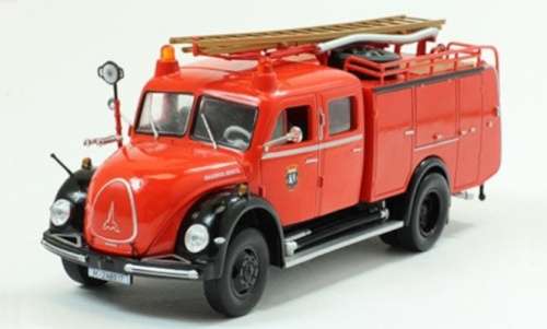 Magirus-Deutz 125A TLF 16 1959 fire brigade 1/43 IXO NEWinBlister  #5552 instant wheels