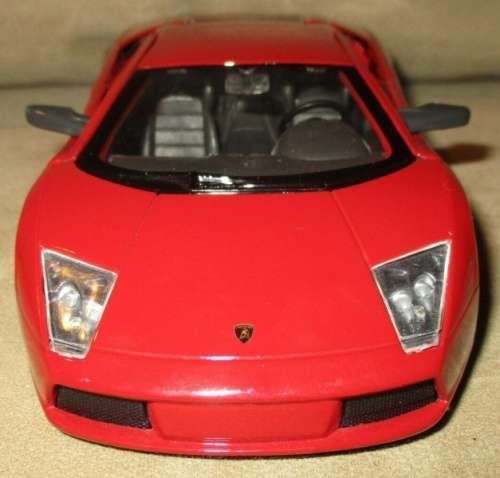 Lamborghini Murcielago 2004 red 1/40(!) POWER RACER Maisto NEW+boxed  #4000 instant wheels