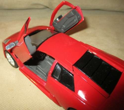 Lamborghini Murcielago 2004 red 1/40(!) POWER RACER Maisto NEW+boxed  #4000 instant wheels