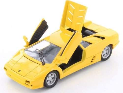 Lamborghini Diablo 1990 yellow 1/24 Maisto NEWinBlister  #2324 instant wheels