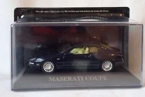 Maserati Coupe 2002 dk.blue-met 1/43 IXO/Altaya NEW+boxed   #5560 instant wheels