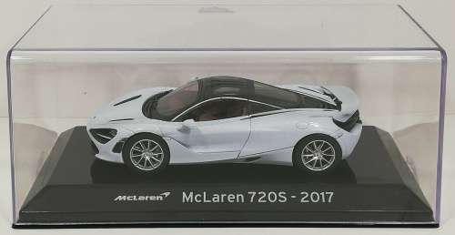 McLaren 720S 2017 lt.grey-met 1/43 IXO/Altaya NEW+boxed   #5561 instant wheels
