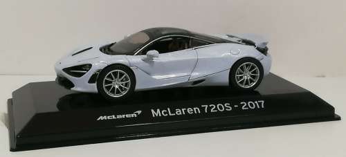 McLaren 720S 2017 lt.grey-met 1/43 IXO/Altaya NEW+boxed   #5561 instant wheels