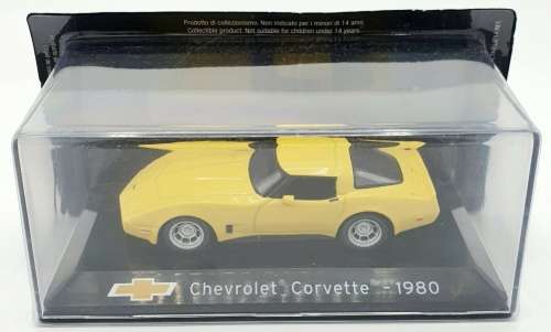 Chevrolet Corvette Coupe C3 1980 yellow 1/43 IXO NEW+boxed   #5565 instant wheels