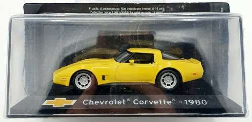 Chevrolet Corvette Coupe C3 1980 yellow 1/43 IXO NEW+boxed   #5565 instant wheels