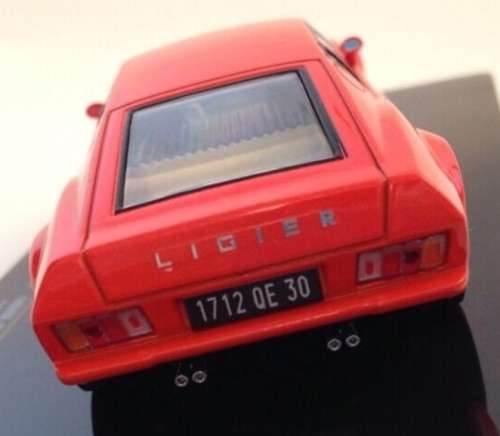 Ligier JS2 street version 1972 red 1/43 IXO NEW+boxed #5567 instant wheels