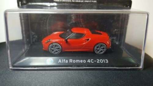 Alfa Romeo 4C Coupe Type 960 2013-2020 red 1/43 IXO NEW+boxed  #5568 instant wheels