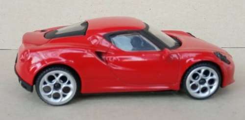 Alfa Romeo 4C Coupe Type 960 2013-2020 red 1/43 IXO NEW+boxed  #5568 instant wheels