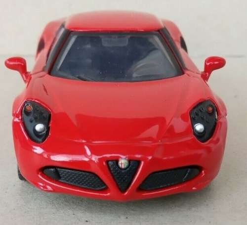 Alfa Romeo 4C Coupe Type 960 2013-2020 red 1/43 IXO NEW+boxed  #5568 instant wheels