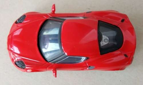 Alfa Romeo 4C Coupe Type 960 2013-2020 red 1/43 IXO NEW+boxed  #5568 instant wheels
