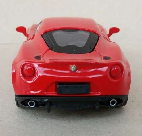 Alfa Romeo 4C Coupe Type 960 2013-2020 red 1/43 IXO NEW+boxed  #5568 instant wheels