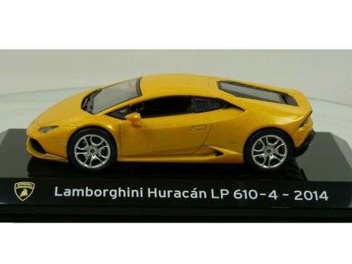 Lamborghini Huracan LP610-4 2014 yellow-met 1/43 IXO NEW+boxed  #5573 instant wheels